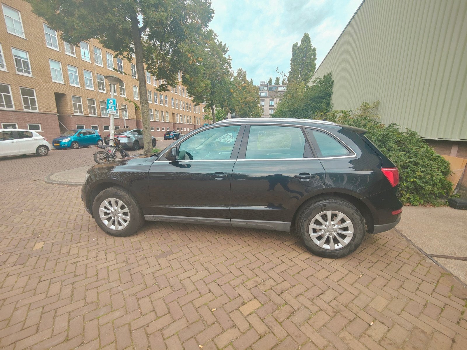 Audi Q5 2.0 Tfsi Quattro S-tronic 2009 Zwart, Auto's, Automaat, Zwart, Origineel Nederlands, Vierwielaandrijving