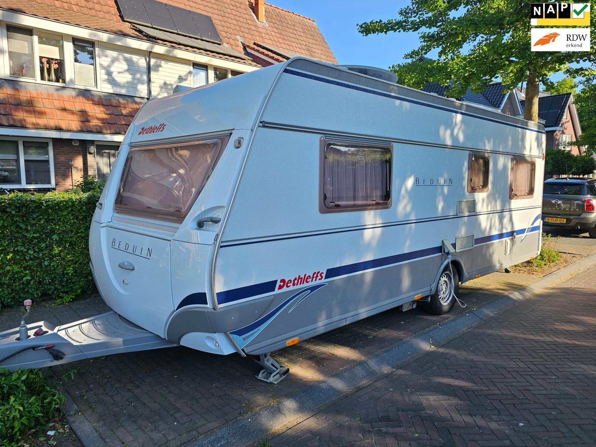 Dethleffs EN3 540 beduin AIRCO/mover/LEVEL/zonnescherm, Caravans en Kamperen, Bedrijf, 1000 - 1250 kg, Dethleffs