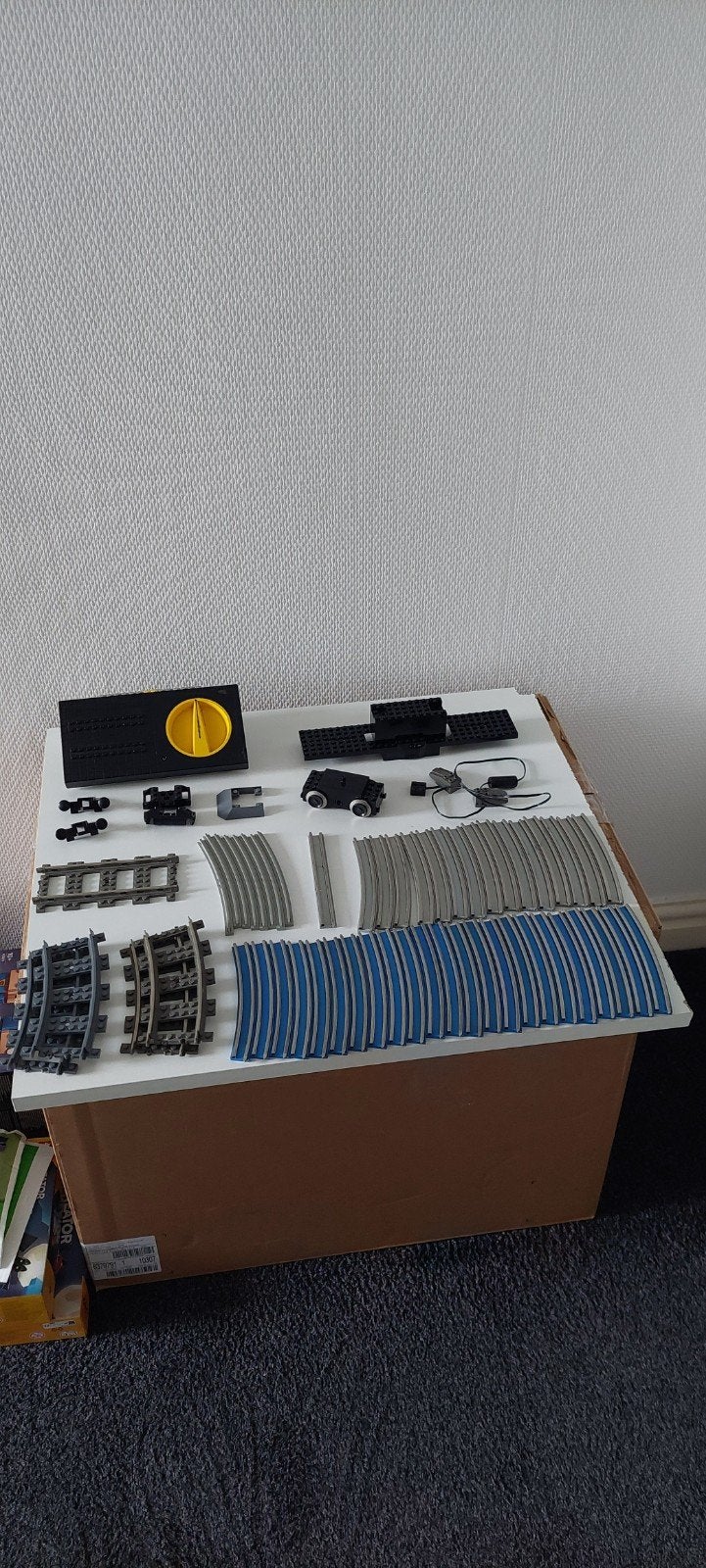 Lego Trein Onderdelen - Rails, Motor, Afstandsbediening enz., Ophalen of Verzenden, Gebruikt, Lego, Overige thema's