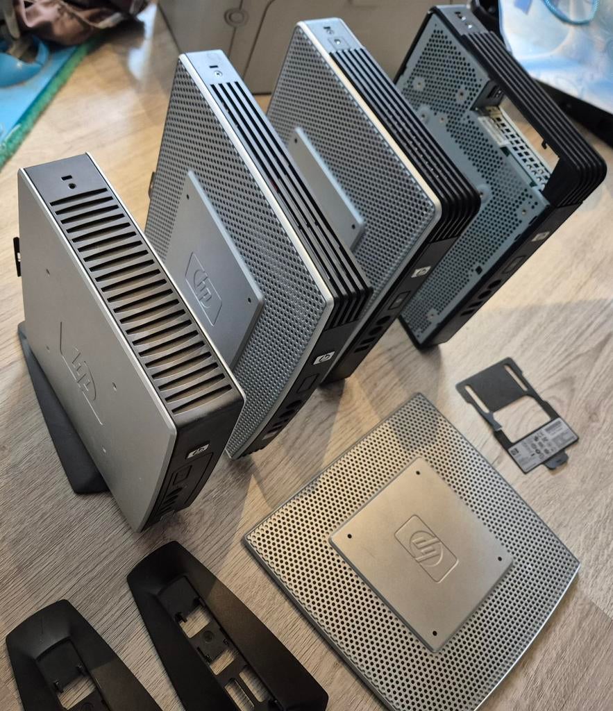 Diverse HP Thin Clients: T5730 (2x), T5740, T5630w, Computers en Software, Desktop Pc's, Ophalen of Verzenden
