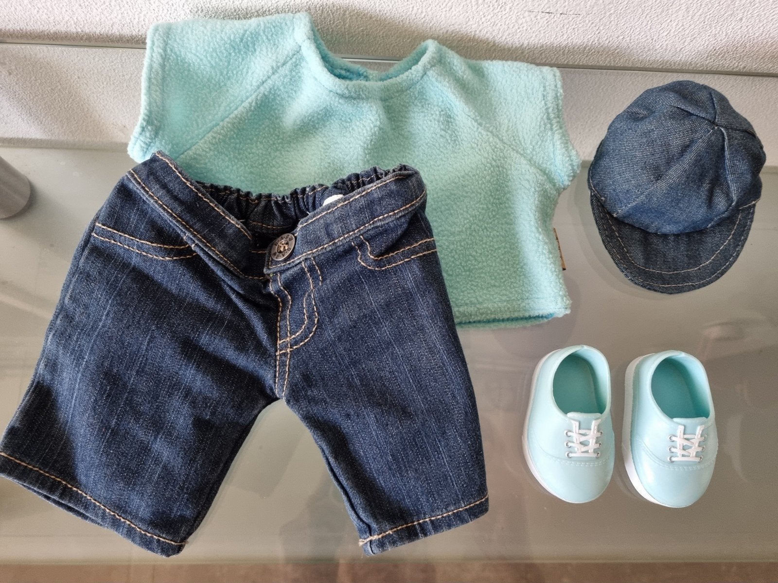 POPPENKLEDINGSET,Build a Bear/Our Generation/BabyBorn,Inwst!, Ophalen of Verzenden, Zo goed als nieuw, Overige typen