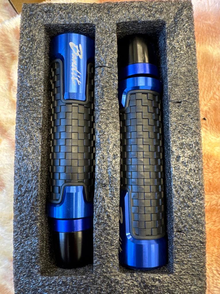 Bandit Motor Handvatten - Blauw/Zwart, Ophalen, Nieuw