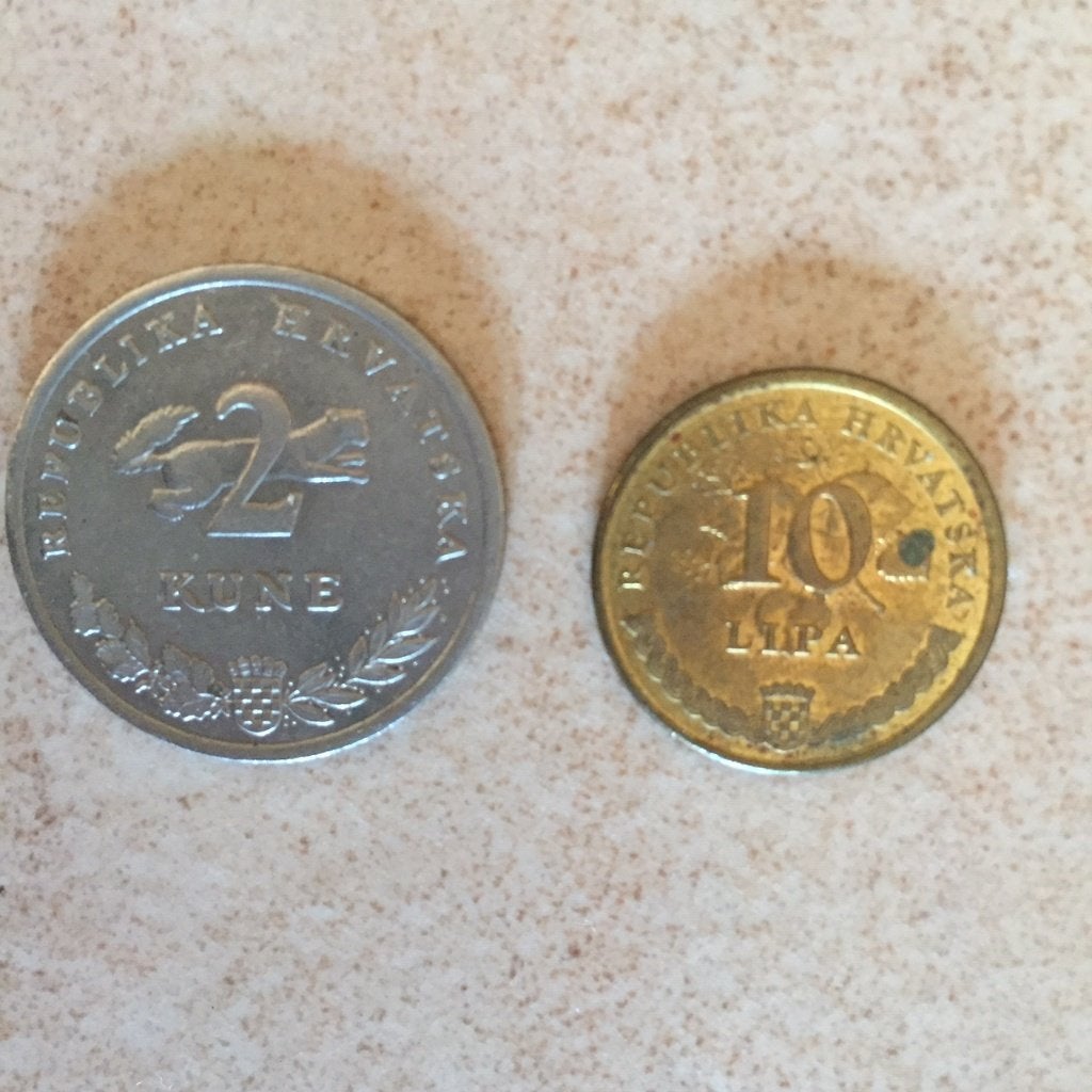 2,10 Kroatische kuna, Verzenden, Overige landen, Setje