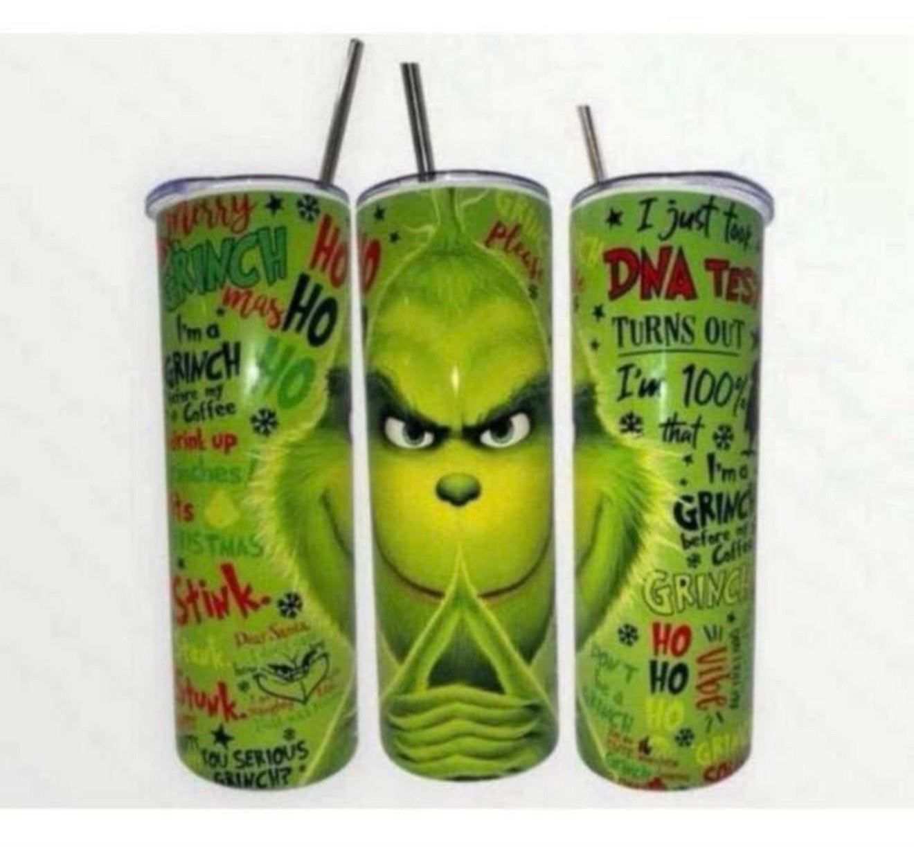 The Grinch - Christmas kerstmis kerst 0.6 L thermos beker, Diversen, Nieuw, Ophalen of Verzenden, H, H