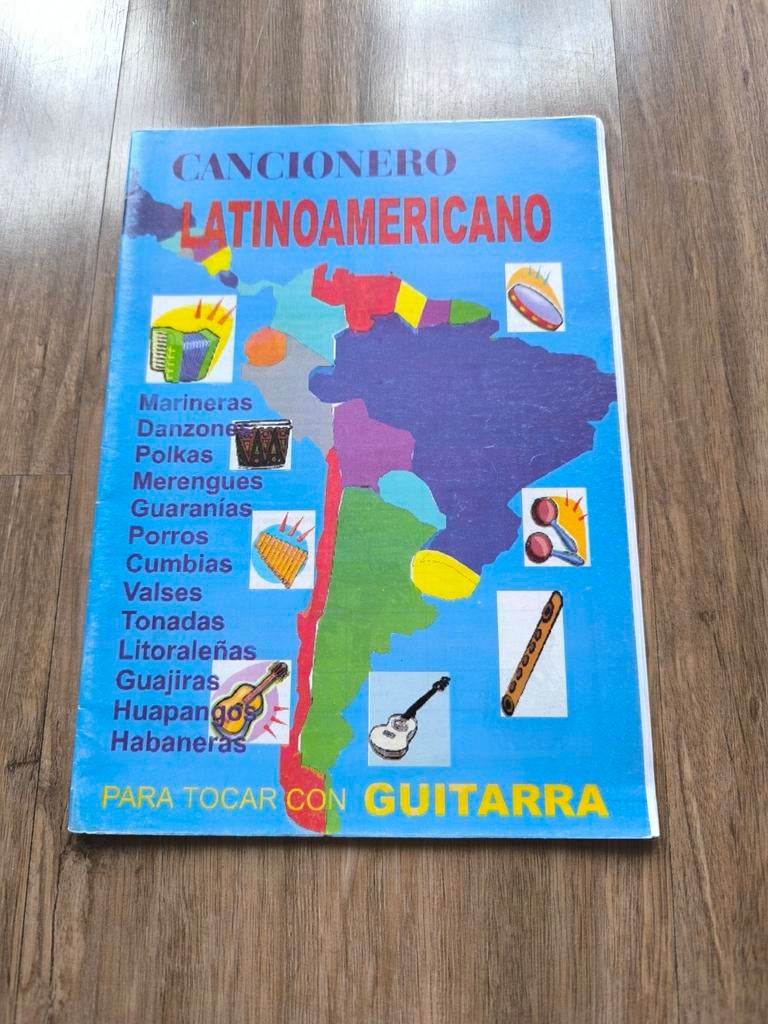 Cancionero Latinoamericano Gitaar, Ophalen of Verzenden, Gebruikt, Les of Cursus, Gitaar