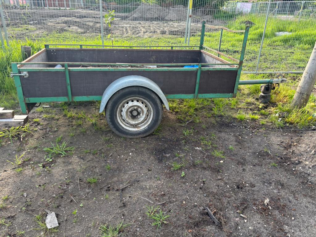 Aanhangwagen, Ophalen, Gebruikt