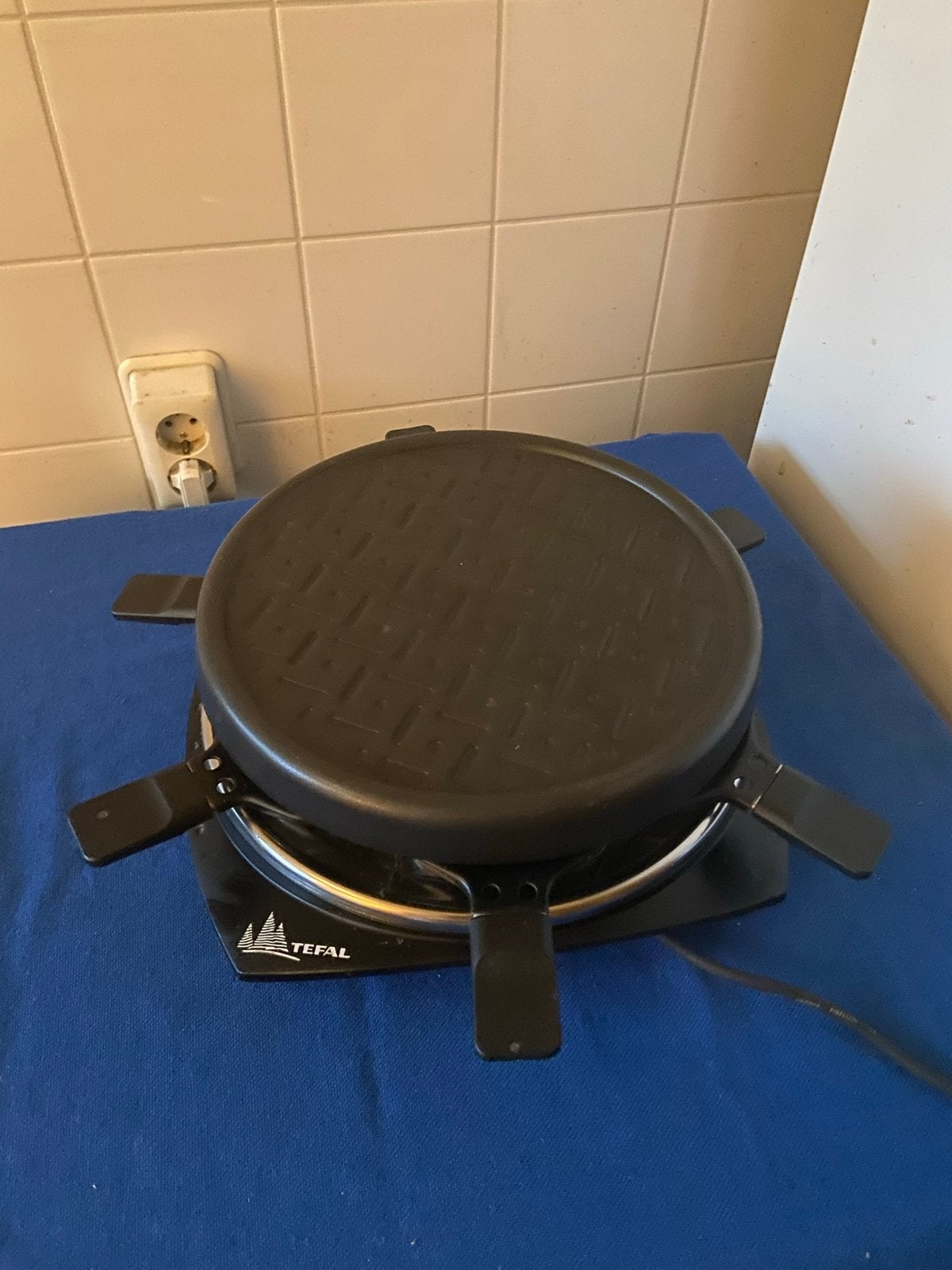 Tefal Raclette Grill / Gourmetstel - Gezellig tafelen, Ophalen, Zo goed als nieuw