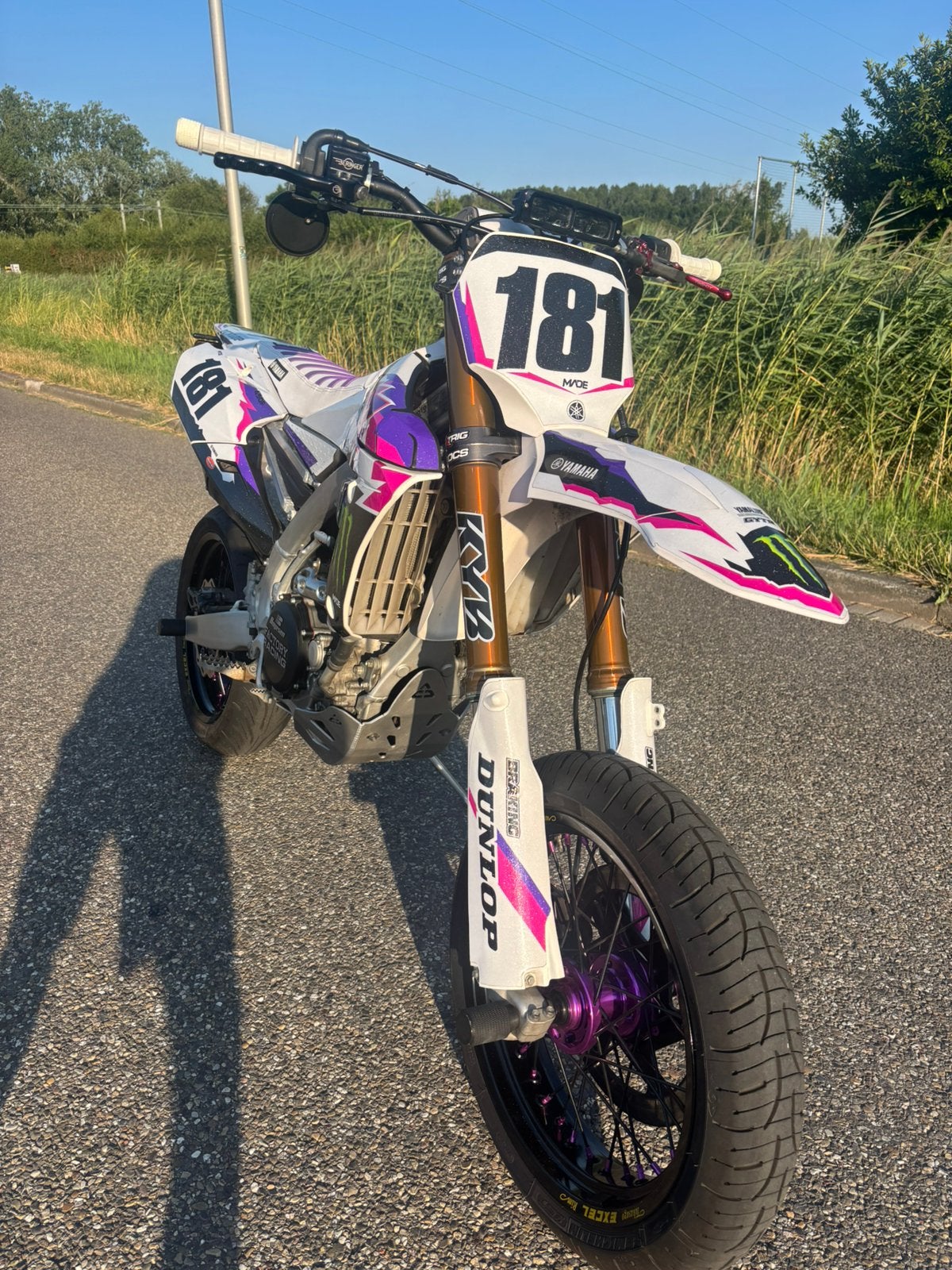 Yamaha WR450F 2016 + kenteken, Fietsen en Brommers, Ophalen, Yamaha, Zo goed als nieuw