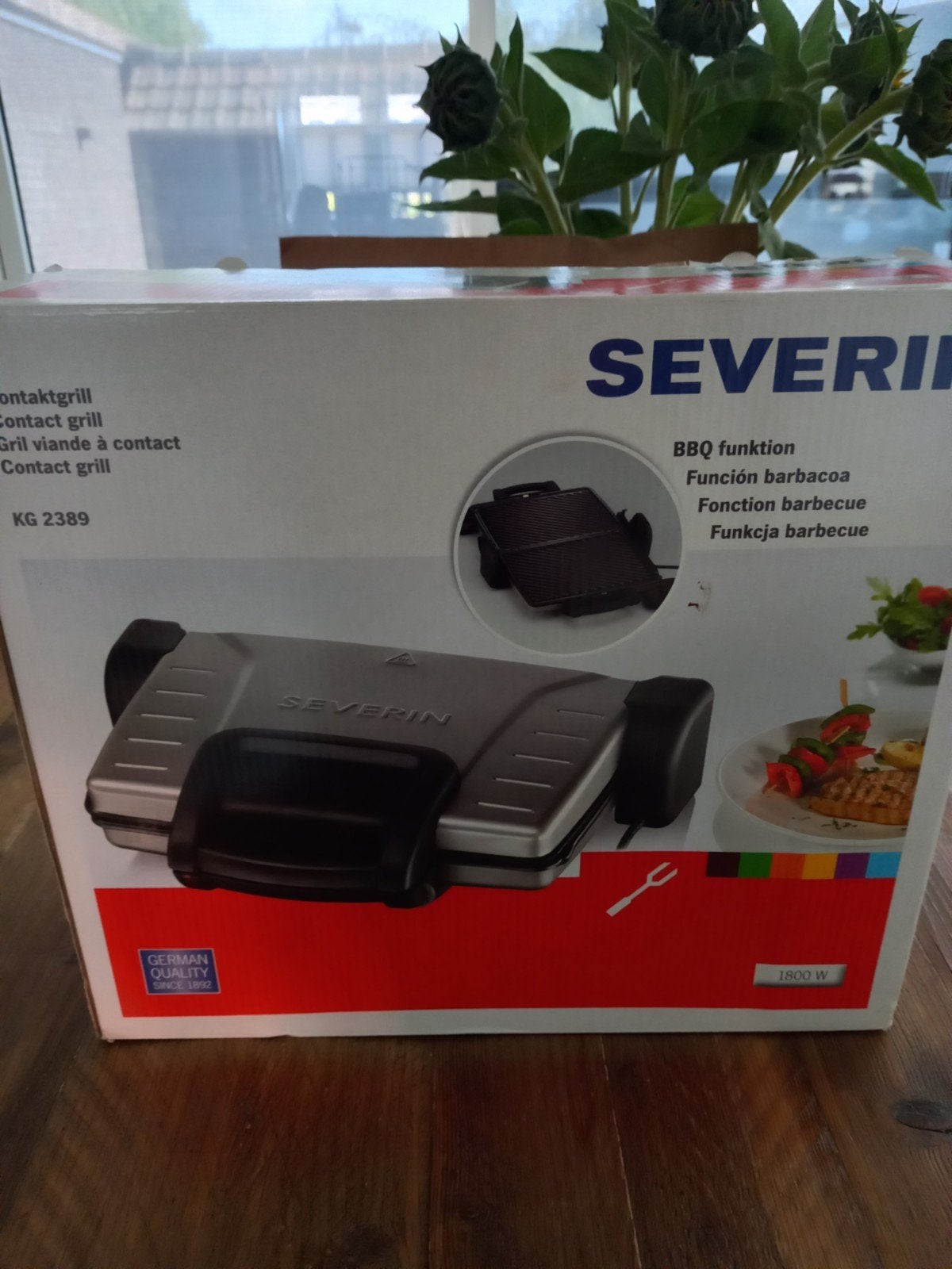contact grill, Witgoed en Apparatuur, Ophalen, Nieuw
