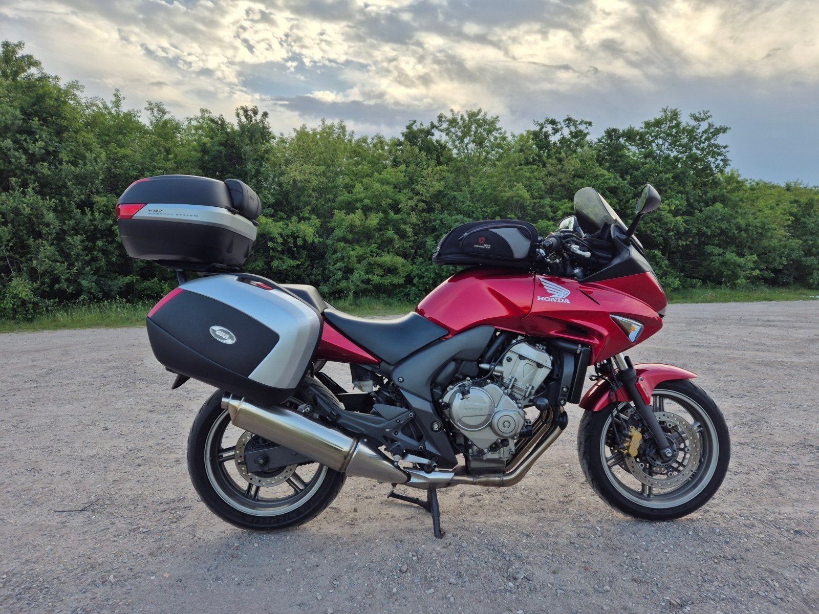 Honda CBF 600 SA ABS uit 2008 Rood, Motoren, Motoren | Honda, 4 cilinders, Motorrijbewijs A, Gebruikt, Particulier
