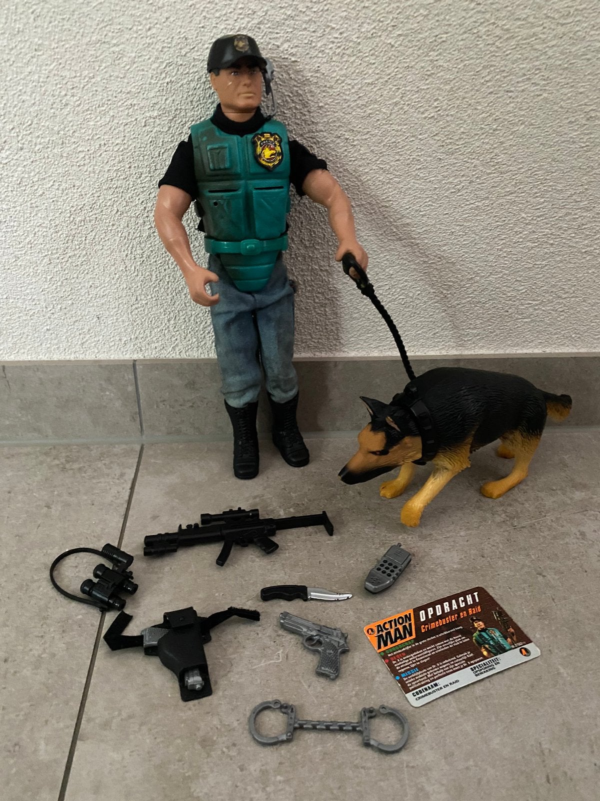 Action man crimebuster en raid, Kinderen en Baby's, Speelgoed | Actiefiguren, Ophalen of Verzenden, Gebruikt