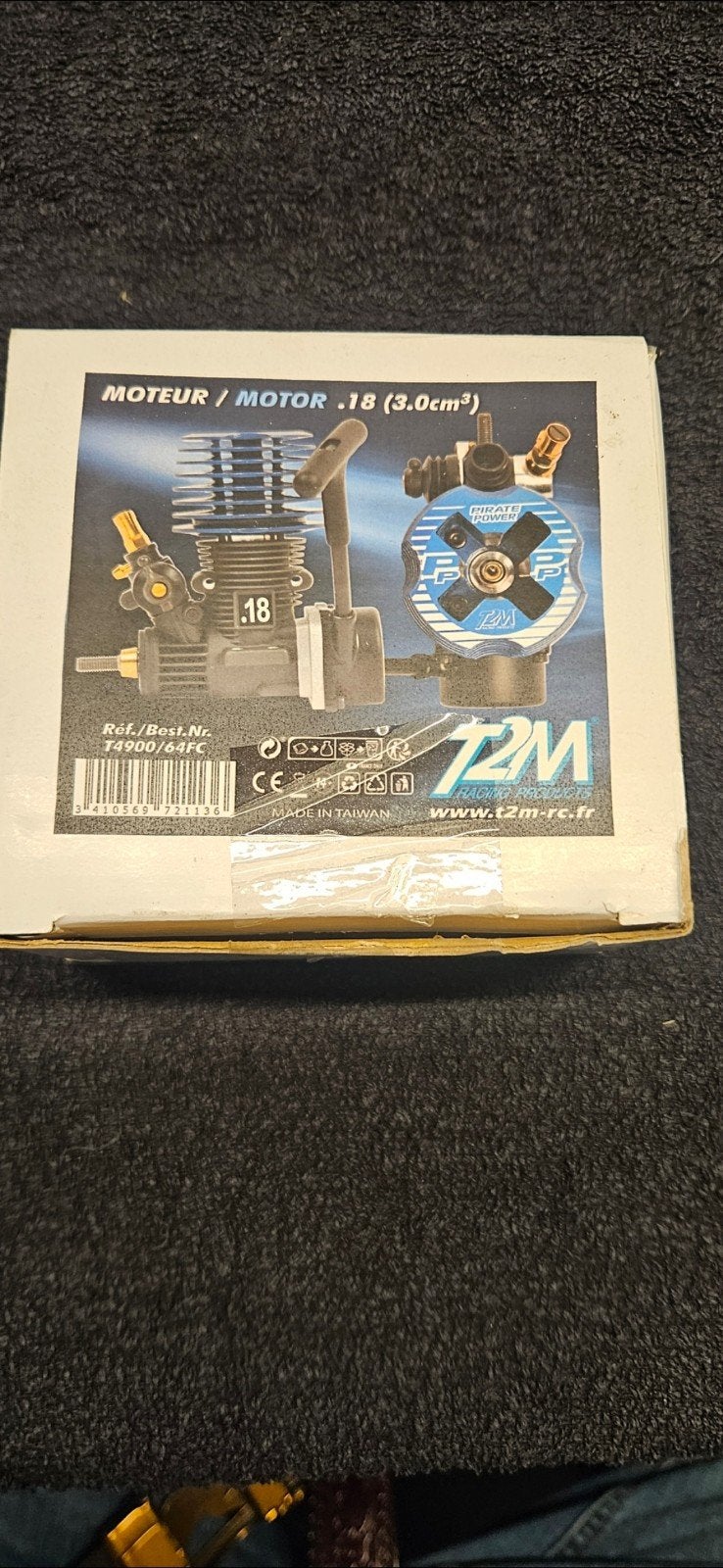 nieuwe nitro motor  50,00 euro koopje, Ophalen of Verzenden, Nieuw, Nitro, Onderdeel