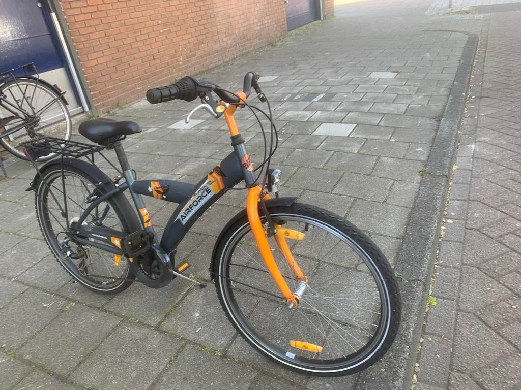 Jongen fiets, Velgrem, Ophalen of Verzenden, Handrem, Gebruikt
