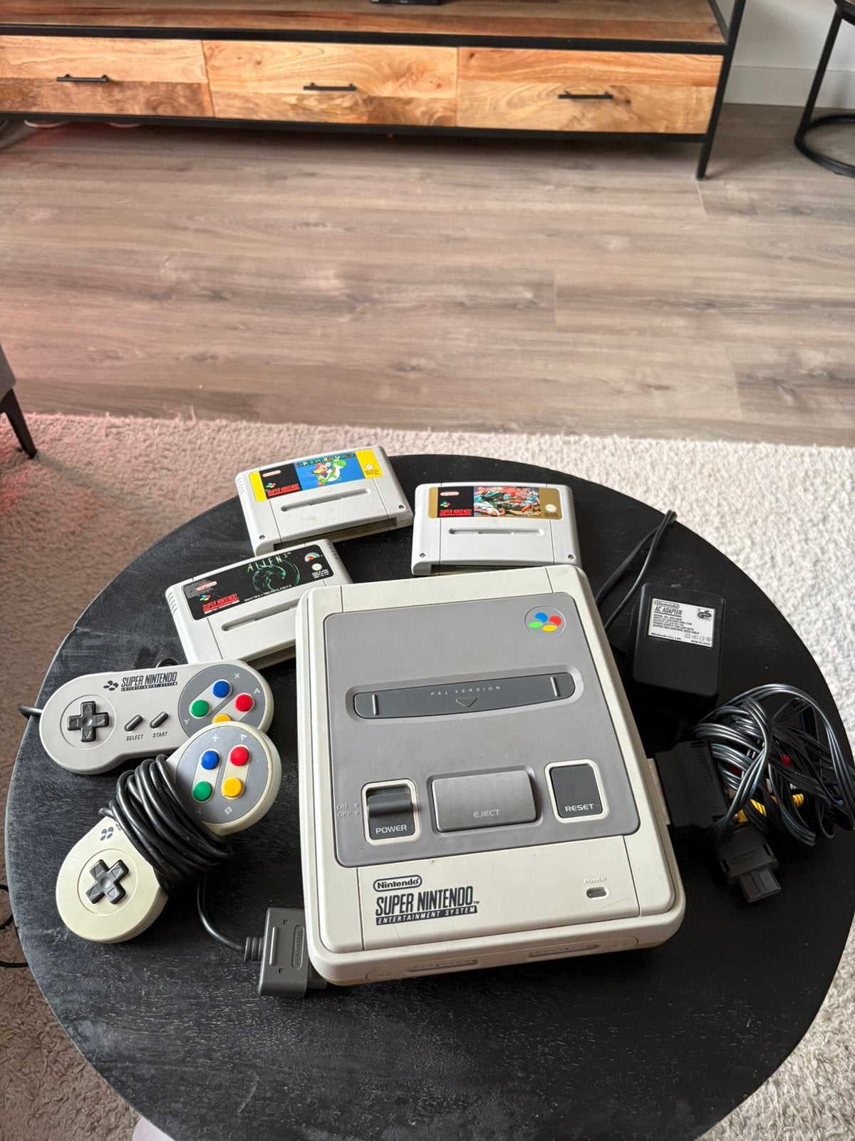 Super Nintendo SNES PAL Set - Incl. Topgames!, Spelcomputers en Games, Ophalen of Verzenden, Gebruikt, Met 2 controllers, Met games