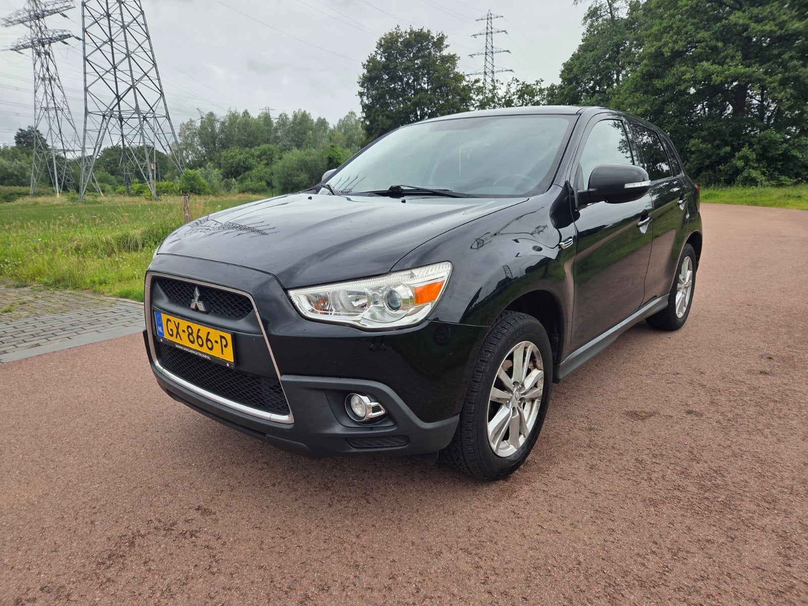 Mitsubishi ASX 1.6 86KW 2011 Zwart, Voorwielaandrijving, 4 cilinders, 1590 cc, Zwart