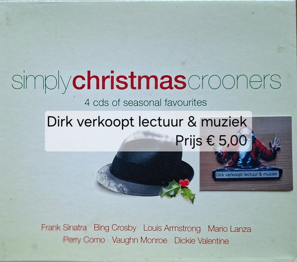 Div. Artiesten; Simply Christmas Crooners (4 cd's, 2008, UK), Cd's en Dvd's, Boxset, Kerst, Ophalen of Verzenden, Zo goed als nieuw