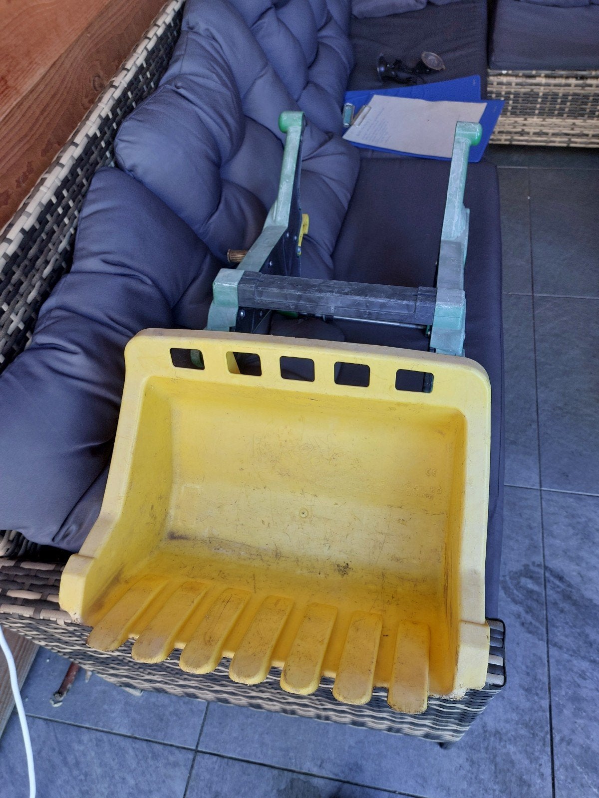 Voorlader trekker, Ophalen, Gebruikt