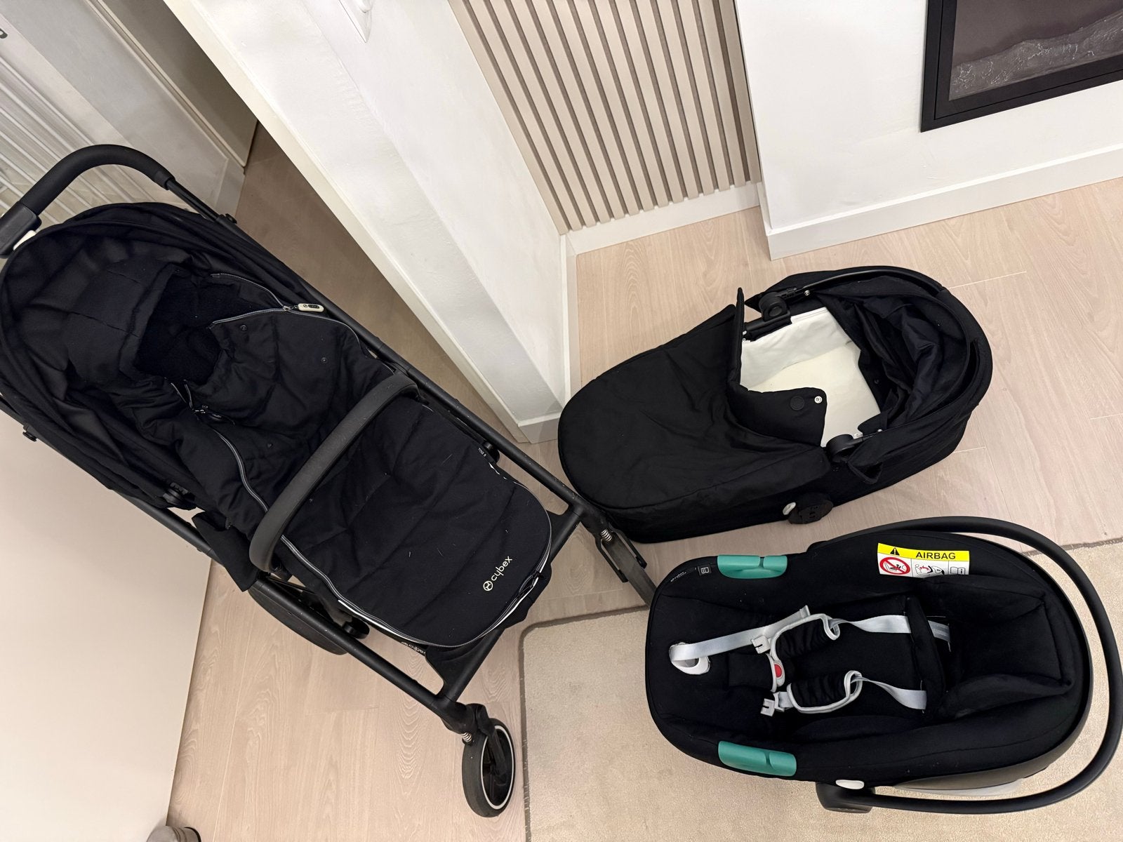 Cybex kinderwagen balios S  3 in 1, Ophalen, Zo goed als nieuw, Overige merken