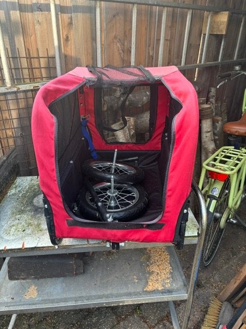 Honden fietskar, Ophalen, Gebruikt, Opvouwbaar, 20 tot 40 kg