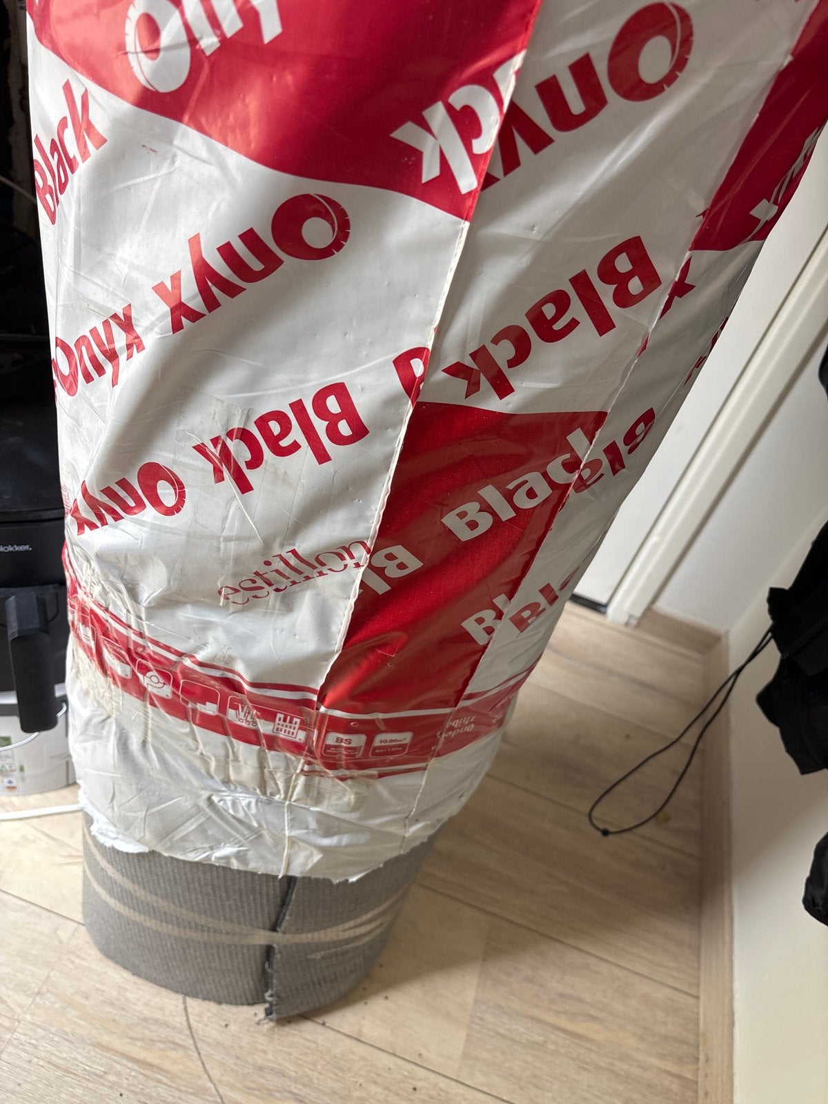 Super dikke ondervloer voor vloerbedekking - 10.96m², Ophalen, 100 tot 150 cm, Grijs, Rechthoekig