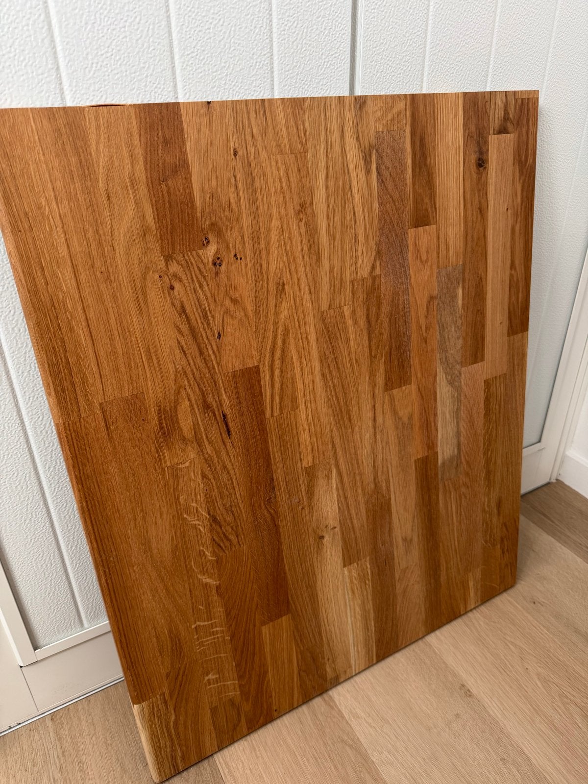 Eiken werkblad geolied - 76x64 cm, Ophalen, 50 tot 100 cm, Nieuw, Tafelblad
