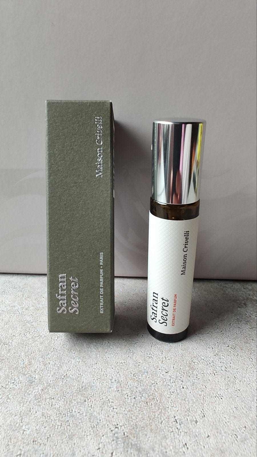 Maison Crivelli Safran Secret extrait de parfum 5 ml, Ophalen of Verzenden, Nieuw