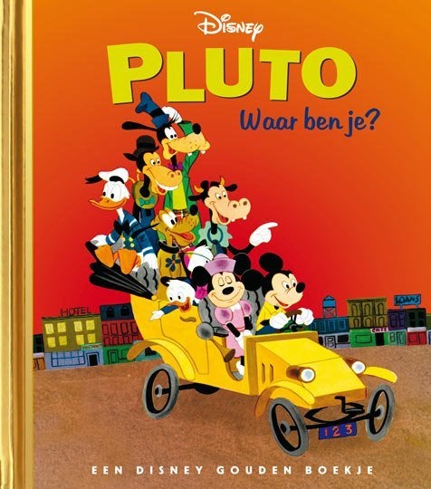 Disney gouden  boekje: Pluto, waar ben je?, Verzamelen, Disney, Ophalen of Verzenden, Goofy of Pluto, Zo goed als nieuw, Overige typen
