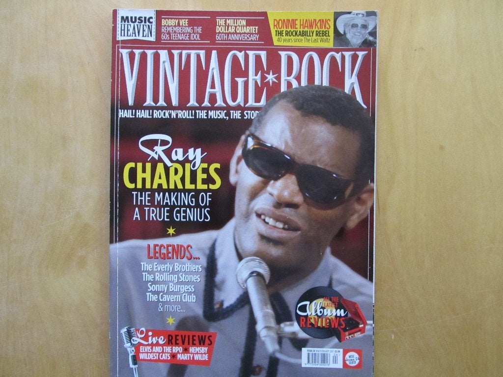 Vintage Rock #27 Ray Charles Rolling Stones Elvis Presley, Ophalen of Verzenden, 1980 tot heden, Buitenland, Tijdschrift