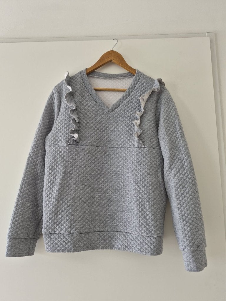Trui Shein maat L dames - grijs, Maat 42/44 (L), Ophalen of Verzenden, Zo goed als nieuw, Grijs