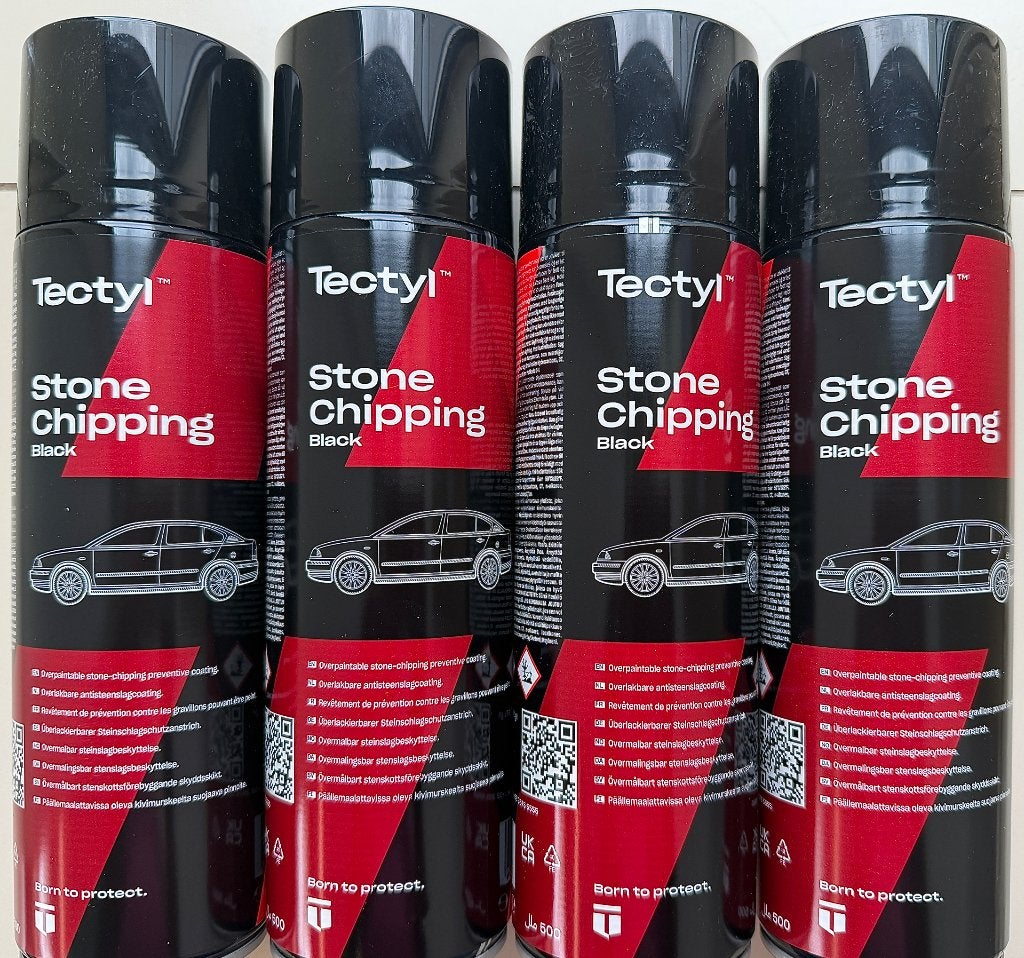 Tectyl Stone Chipping Black Spuitbus 500 ml, Auto diversen, Onderhoudsmiddelen, Ophalen of Verzenden