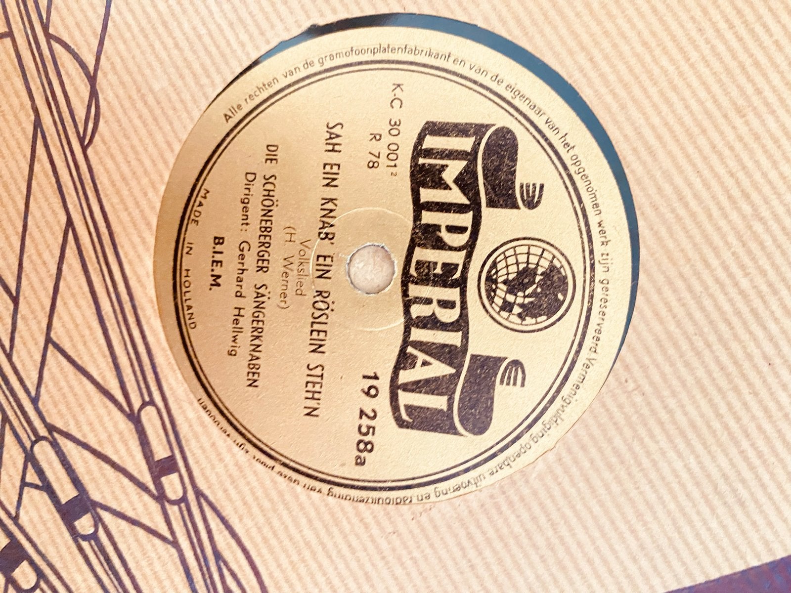 Collectie 78 toeren platen - Diverse artiesten en genres, Ophalen of Verzenden, Gebruikt, 10 inch, Overige typen