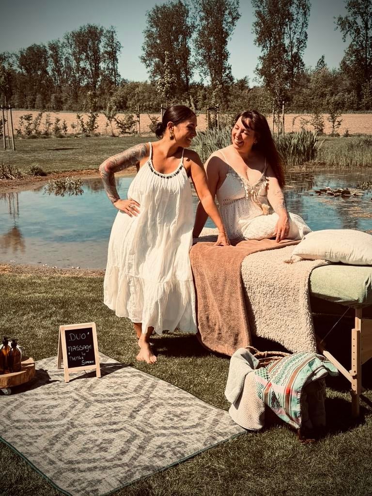 Duomassage stoelmassage massage op locatie, Diensten en Vakmensen, Welzijn | Masseurs en Massagesalons, Ontspanningsmassage