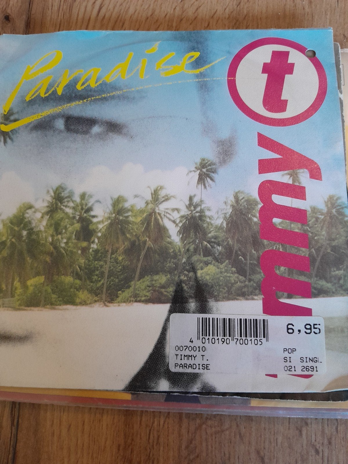 timmi t 7 inch paradise, Ophalen of Verzenden, Zo goed als nieuw, Pop