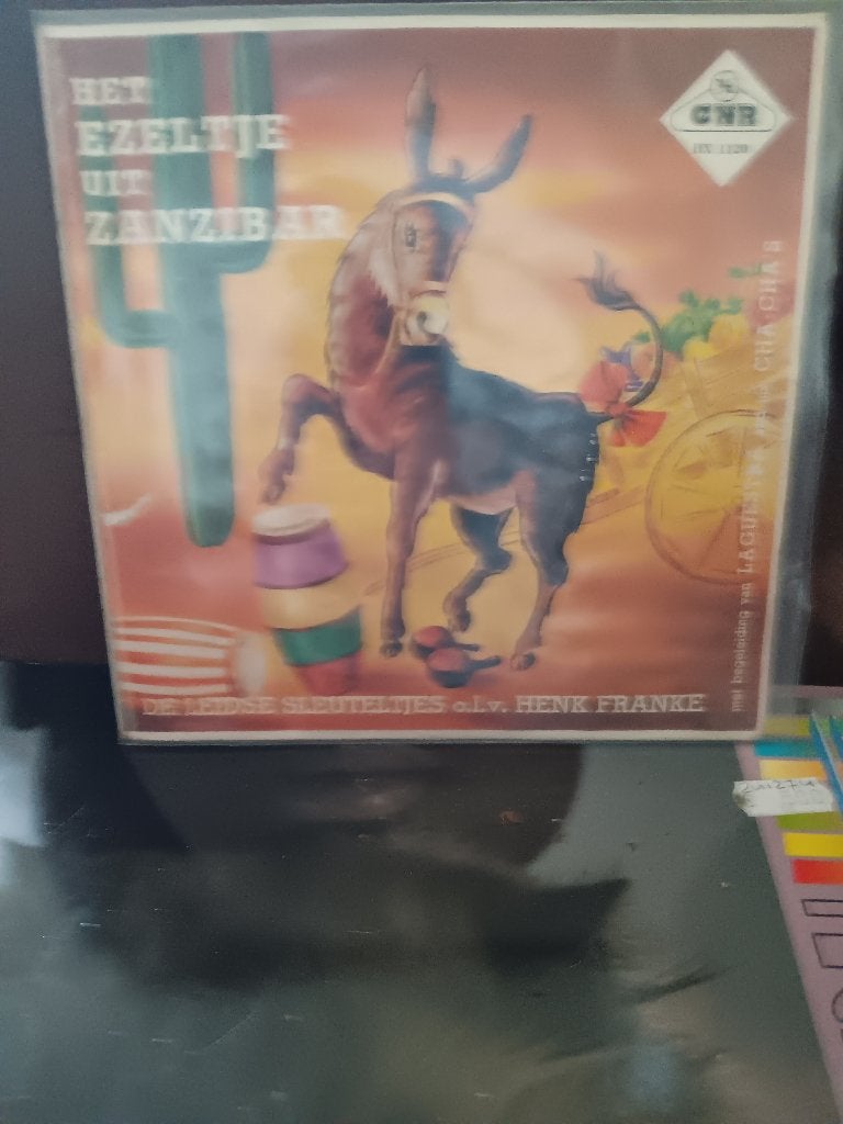 leidse sleuteltjes - het ezeltje uit zanzibar   b, Cd's en Dvd's, Verzenden, 7 inch, Zo goed als nieuw, Overige typen