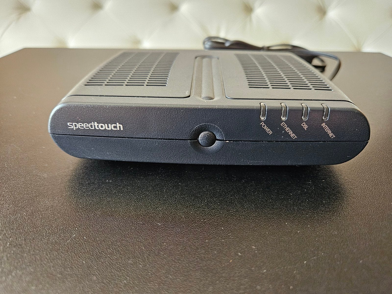 Thomson SpeedTouch 546 v6 modem router, Ophalen of Verzenden, Gebruikt, Router met modem, Thomson SpeedTouch