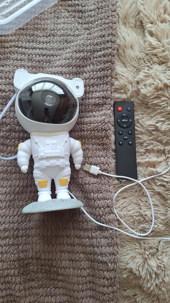 Astronaut die de ruimte verlicht, Ophalen, Zo goed als nieuw, Lamp