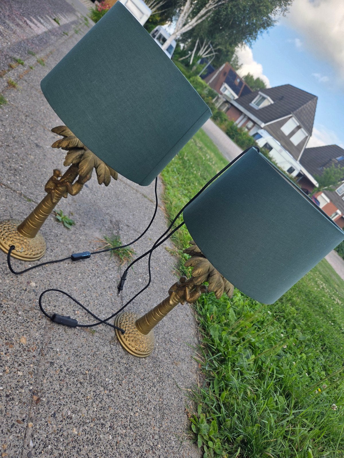 2 leuke vensterbank lampen, Huis en Inrichting, Ophalen