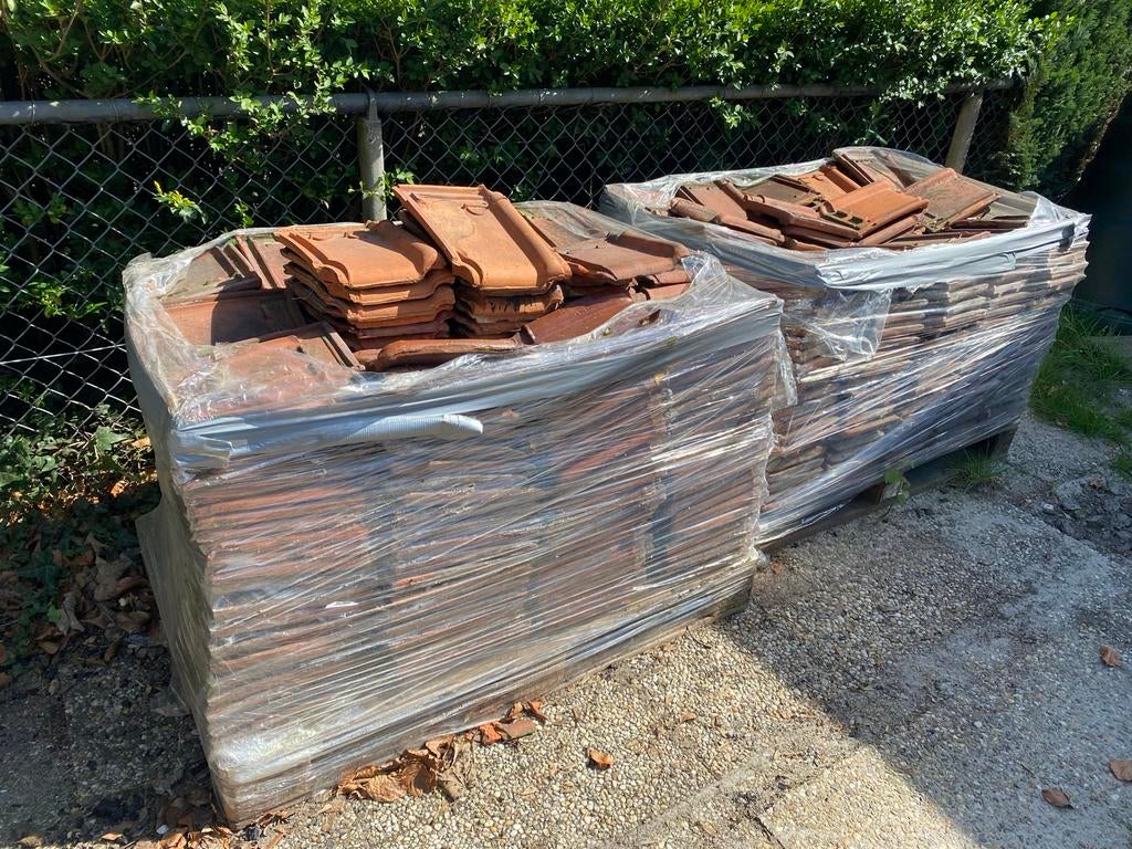 Gebruikte dakpannen, ca. 600 stuks, Ophalen, Gebruikt, Steen of Klei, 15 m² of meer