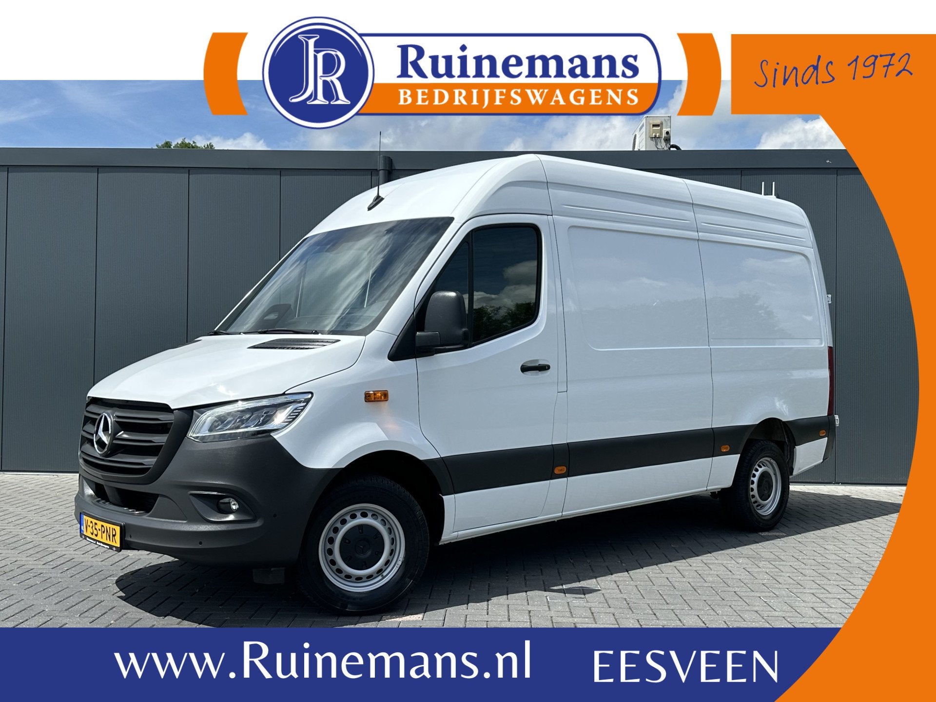 Mercedes-Benz Sprinter 317 CDI 9G-TRONIC RWD FACELIFT / L2H2, Automaat, Multifunctioneel stuurwiel, Achterwielaandrijving, Gebruikt