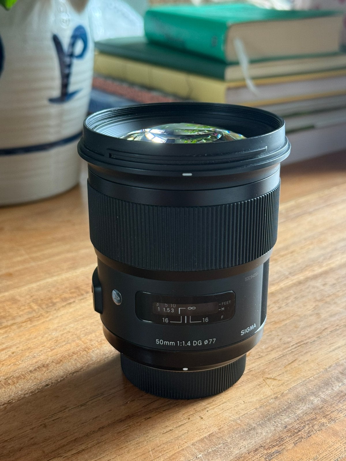 Sigma 50mm F1.4 DG HSM Art voor Nikon F-mount, Audio, Tv en Foto, Fotografie | Lenzen en Objectieven, Ophalen, Zo goed als nieuw