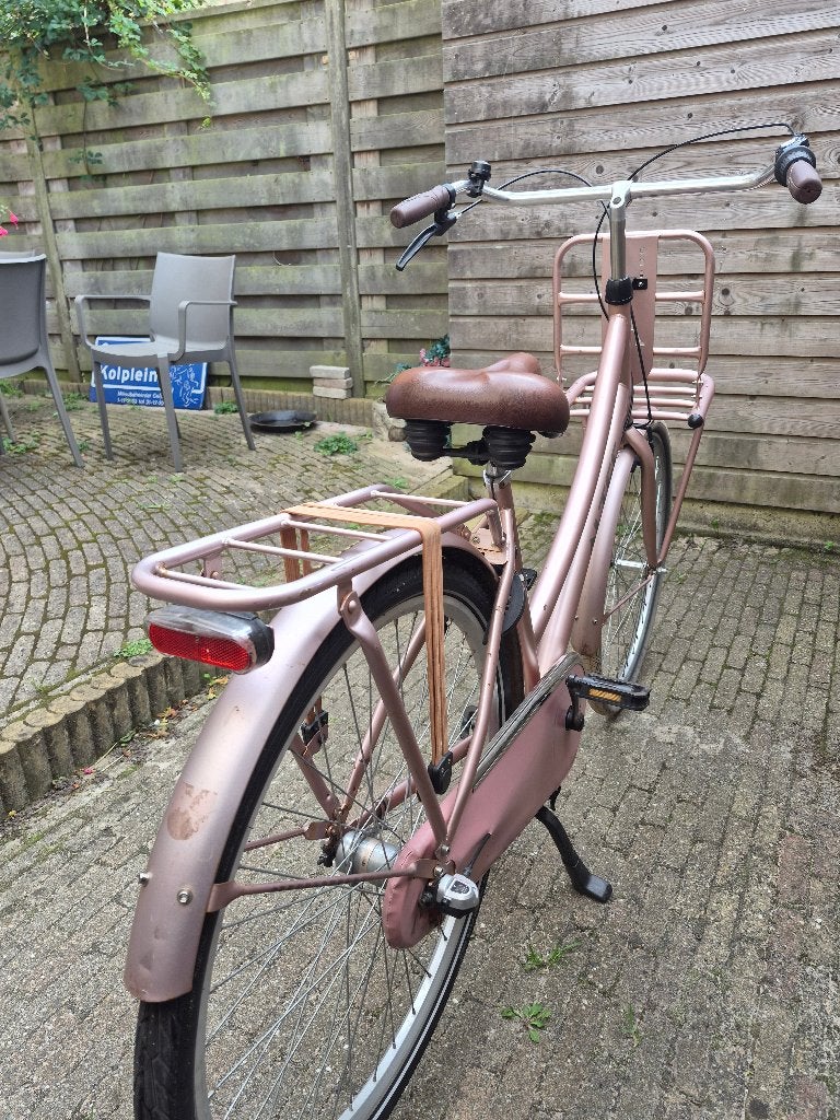 fiets Dames, Fietsen en Brommers, Gebruikt, Versnellingen, 50 tot 53 cm, Schijfrem