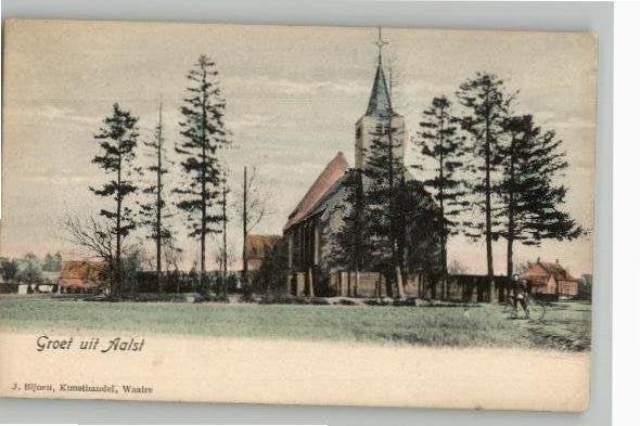 Groet uit Aalst uitg Kunsthandel J. Bijnen 1902, Ophalen of Verzenden, Voor 1920, Ongelopen, Noord-Brabant
