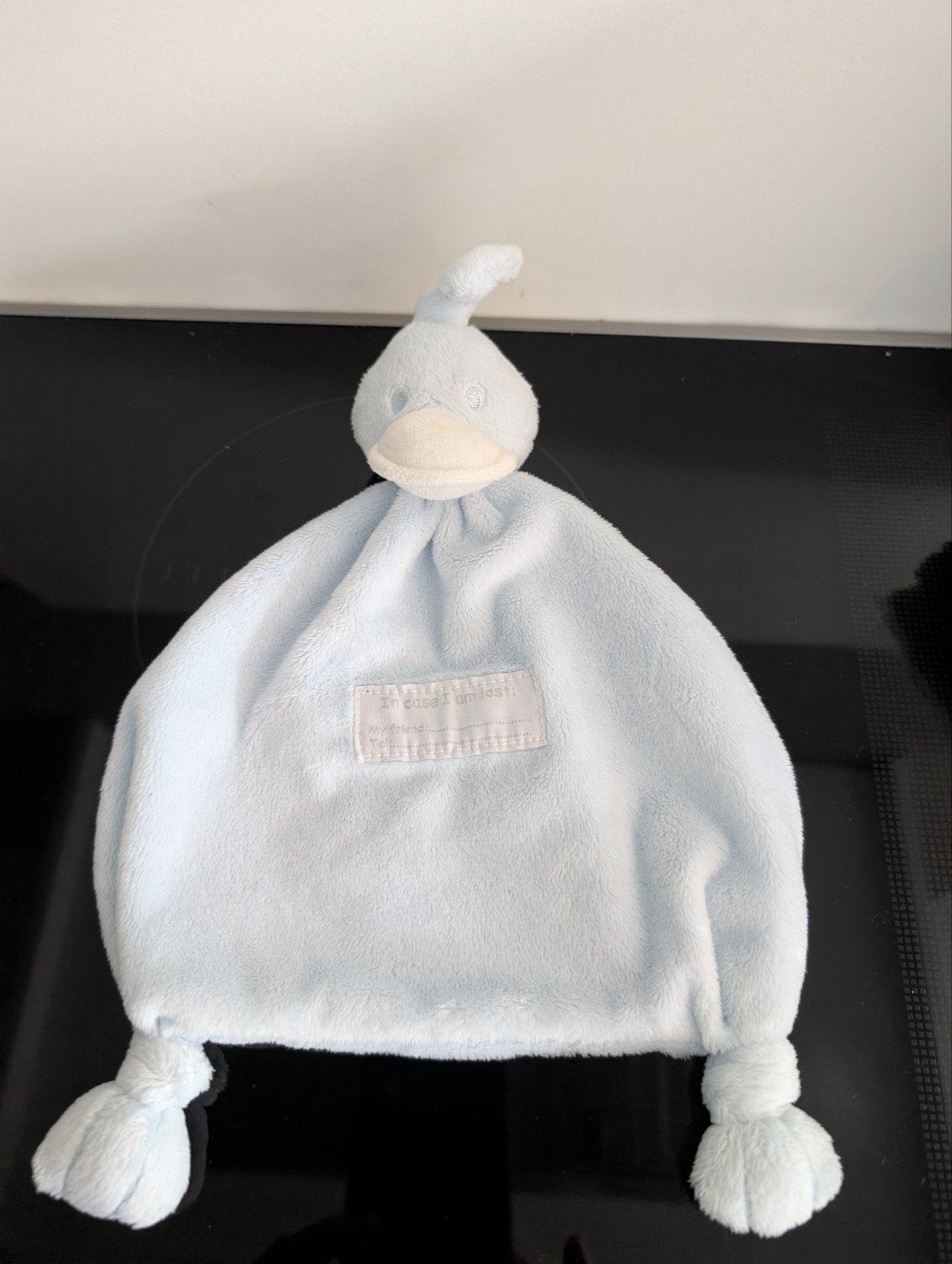 Knuffeldoek Bam Bam eend, Ophalen of Verzenden, Zo goed als nieuw, Eend