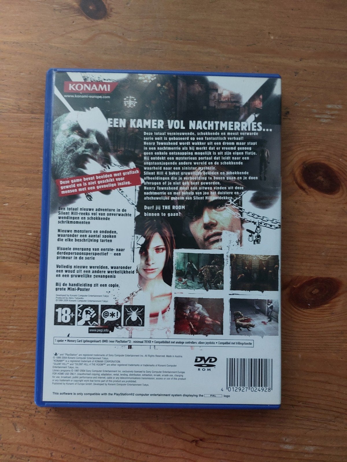 PS2 spel silent hill 4 the room, Spelcomputers en Games, 1 speler, Ophalen of Verzenden, Avontuur en Actie