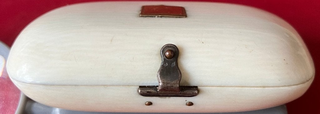 Antiek Frans muntenportemonnee ca. 1900, Antiek en Kunst, Ophalen of Verzenden