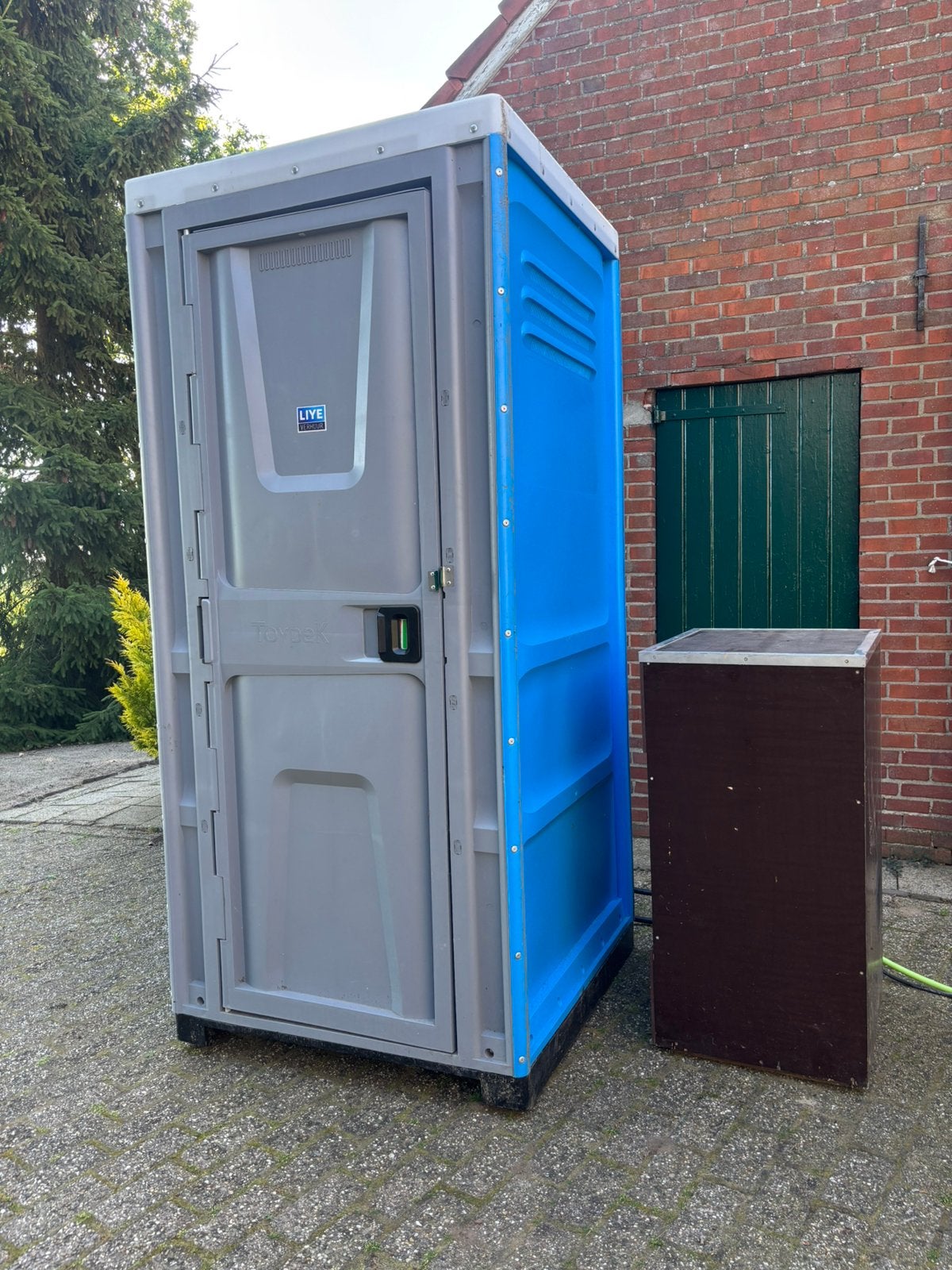 Mobiele douchecabine buitendouche badkamer, Ophalen, ., Zo goed als nieuw, .