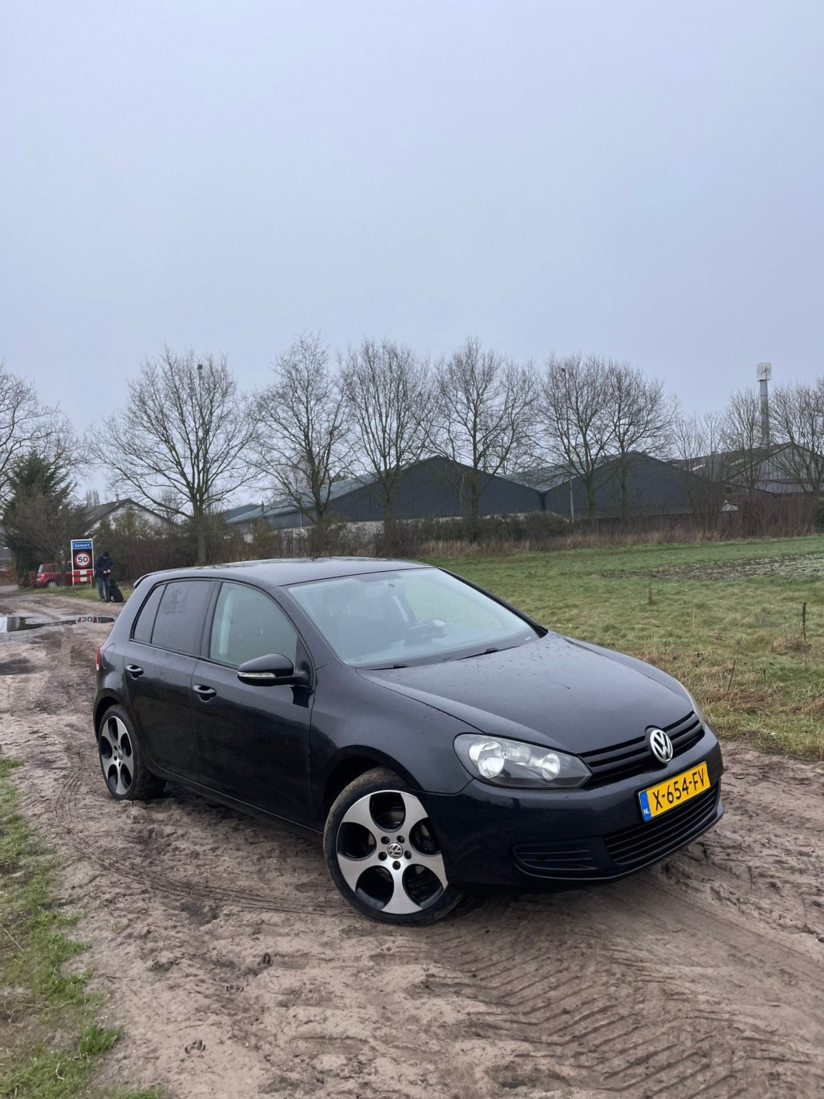 Volkswagen Golf 1.4 16V 59KW 5D 2010 Zwart, Auto's, Volkswagen, Voorwielaandrijving, Stof, 4 cilinders, 1117 kg