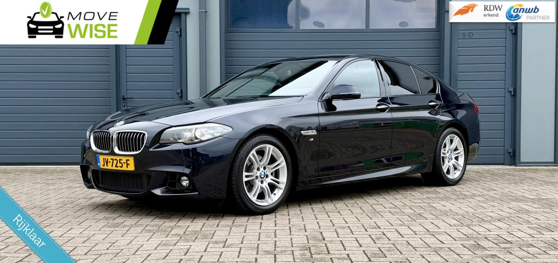 BMW 5-serie F10 520i -184pk | M SPORT | Automaat | 146.000 k, Auto's, Automaat, Dealer onderhouden, Gebruikt, 4 cilinders