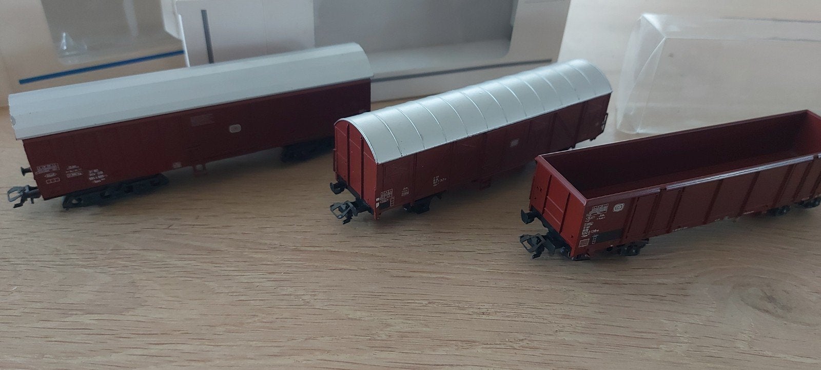 3 Märklin DB goederenwagens artnr's 4732,4690+47264 in ovp, Hobby en Vrije tijd, Modeltreinen | H0, Arnold, Gelijkstroom, Wagon