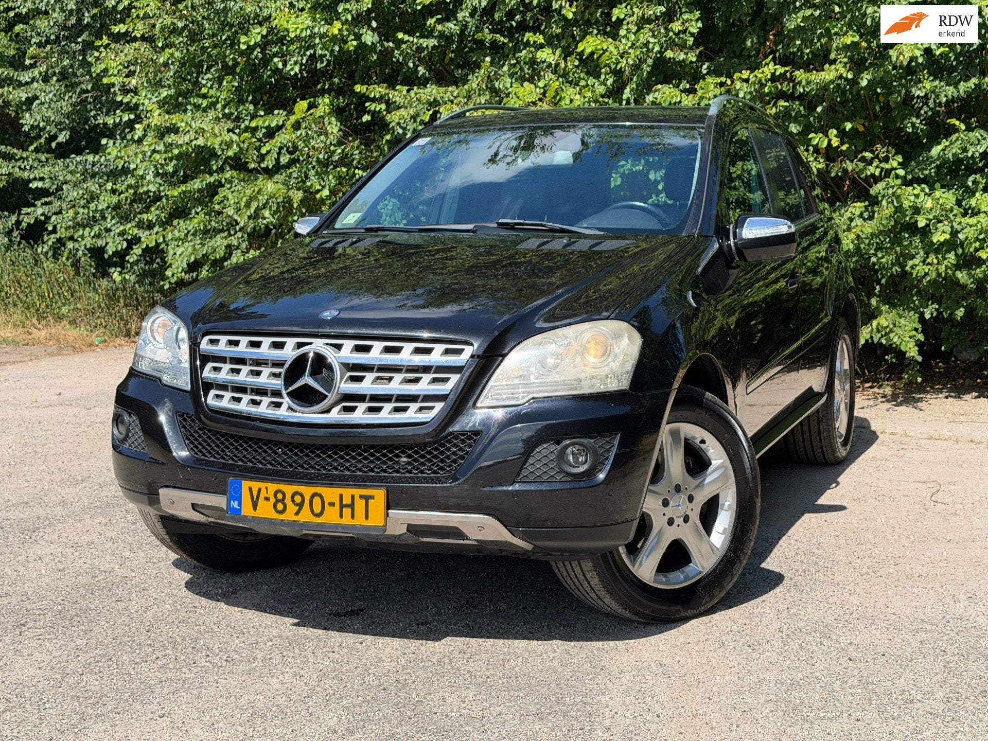 Mercedes-Benz M-klasse 320 CDI | Grijskenteken + Cruise + Na, Automaat, 2175 kg, Gebruikt, Leder en Stof